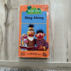 Sesame Street Sing Along VHS